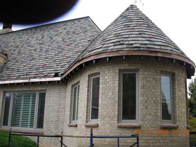copper fascia and gutters