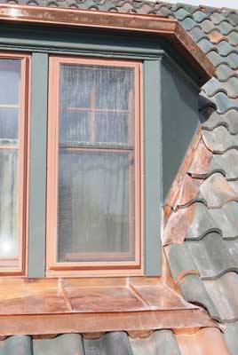 copper siding