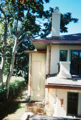copper fascia and gutters