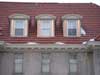 custom copper gutters and tile roof