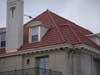 custom copper gutters and tile roof