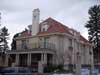custom copper gutters and tile roof
