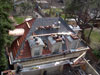 custom copper gutters and tile roof