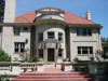 custom copper gutters and tile roof