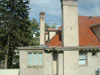 custom copper gutters and tile roof