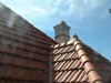 custom copper gutters and tile roof