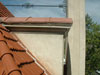custom copper gutters and tile roof