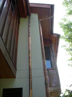 copper siding