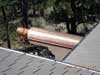 flat seam copper roof