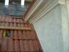 custom copper gutters and tile roof