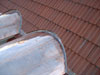 custom copper gutters and tile roof